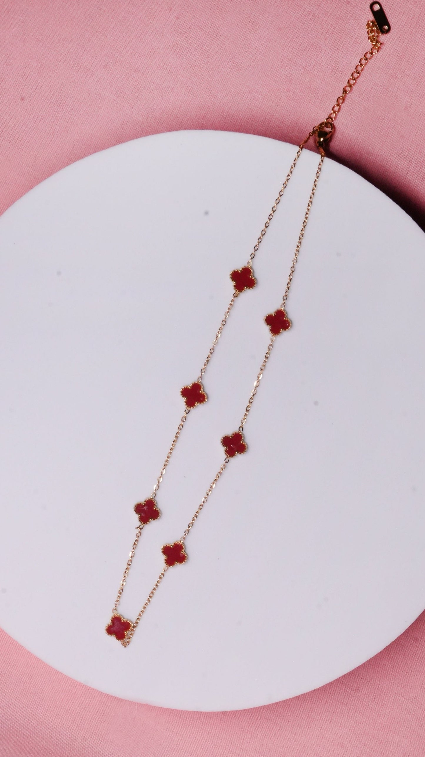Red Clover Necklace