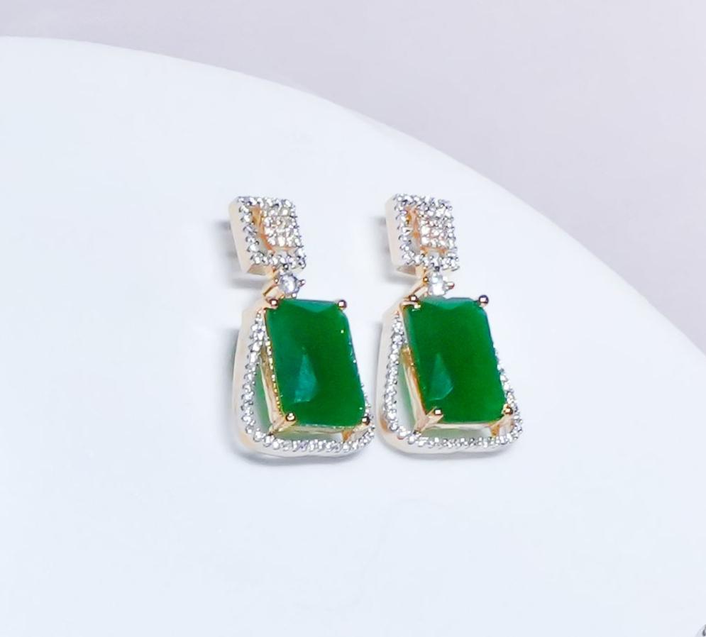 Emerald Earring