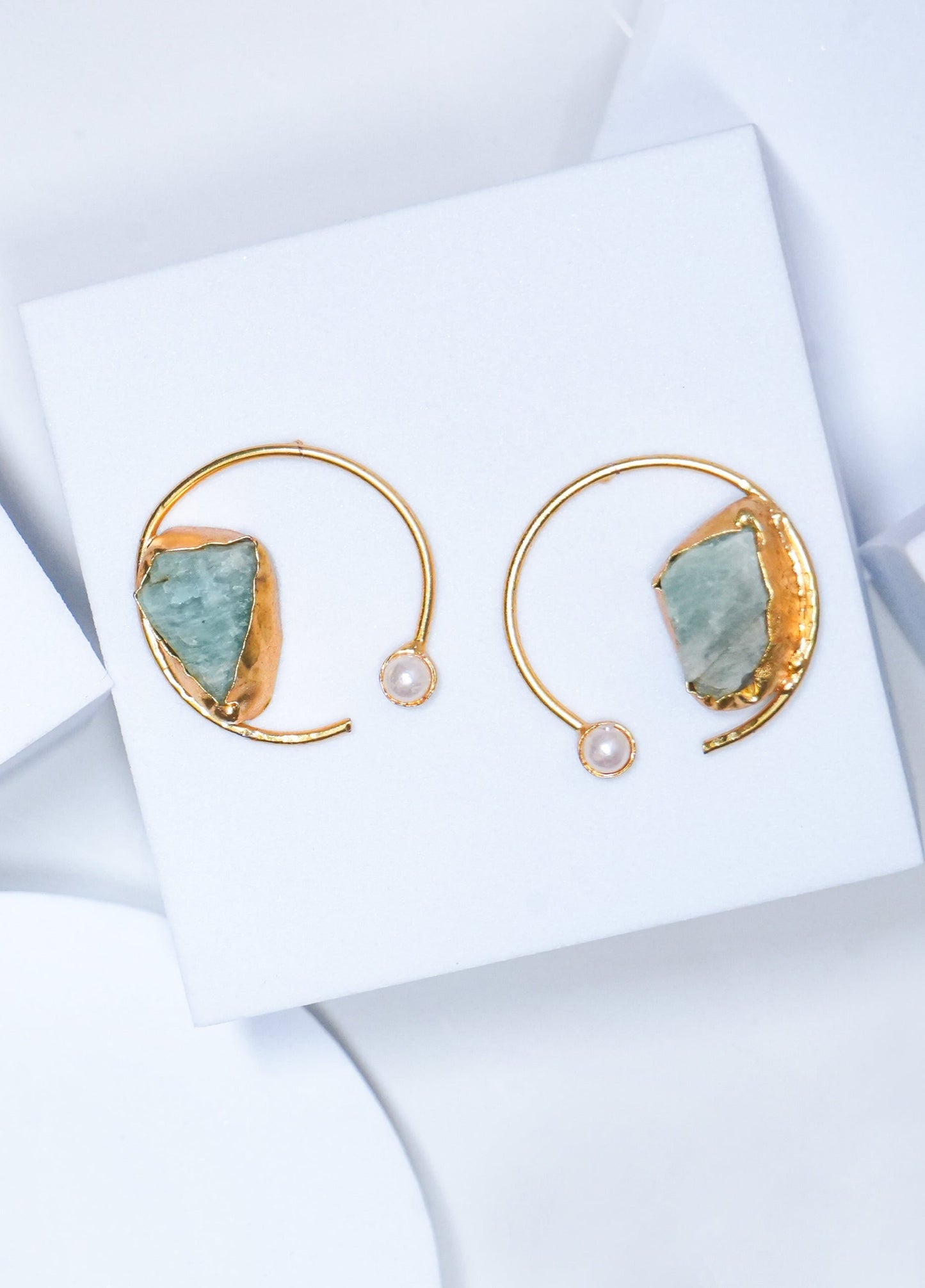 Druzy Stone Earring