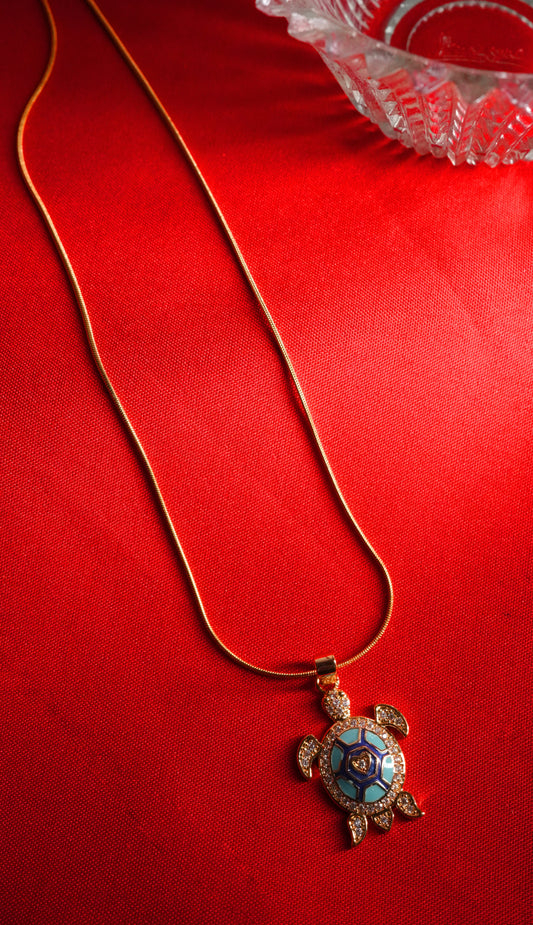Timeless tortoise pendant